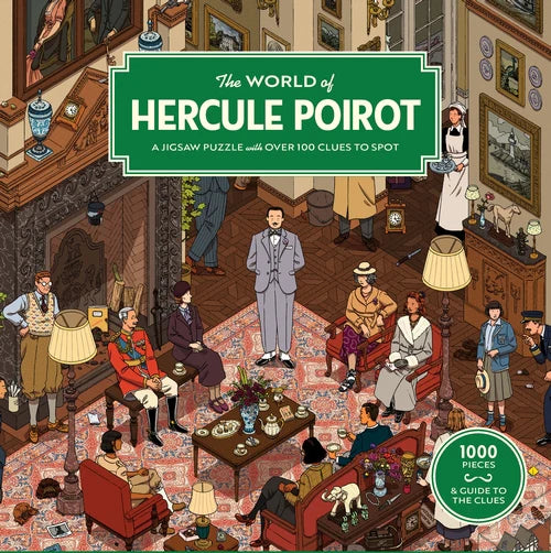 【拼圖】The World of Hercule Poirot 1000 Piece * 預購