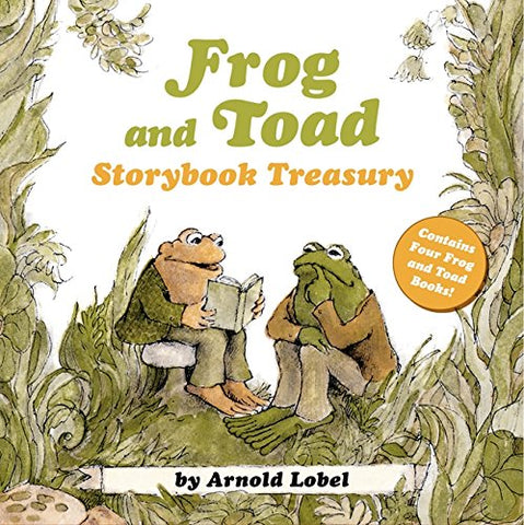 Frog and Toad Storybook Treasury  (共4 故事) 給開始練習獨立閱讀的小朋友