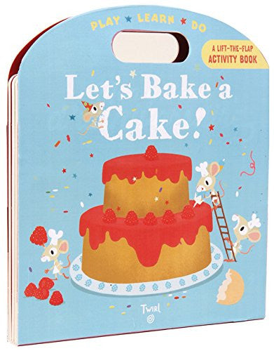 【互動遊戲書】Let's Bake a Cake! by Anne-Sophie Baumann and Hélène Convert